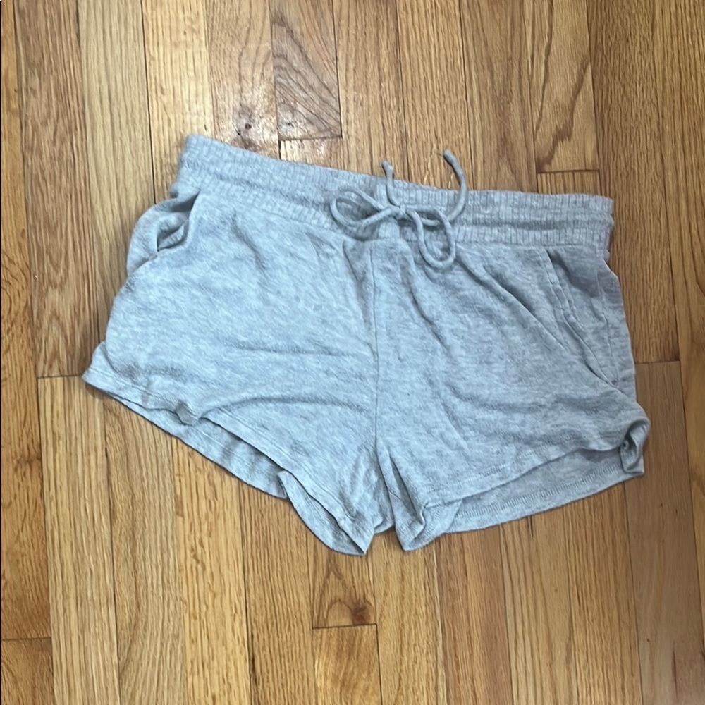 Women's Gray Casual Shorts